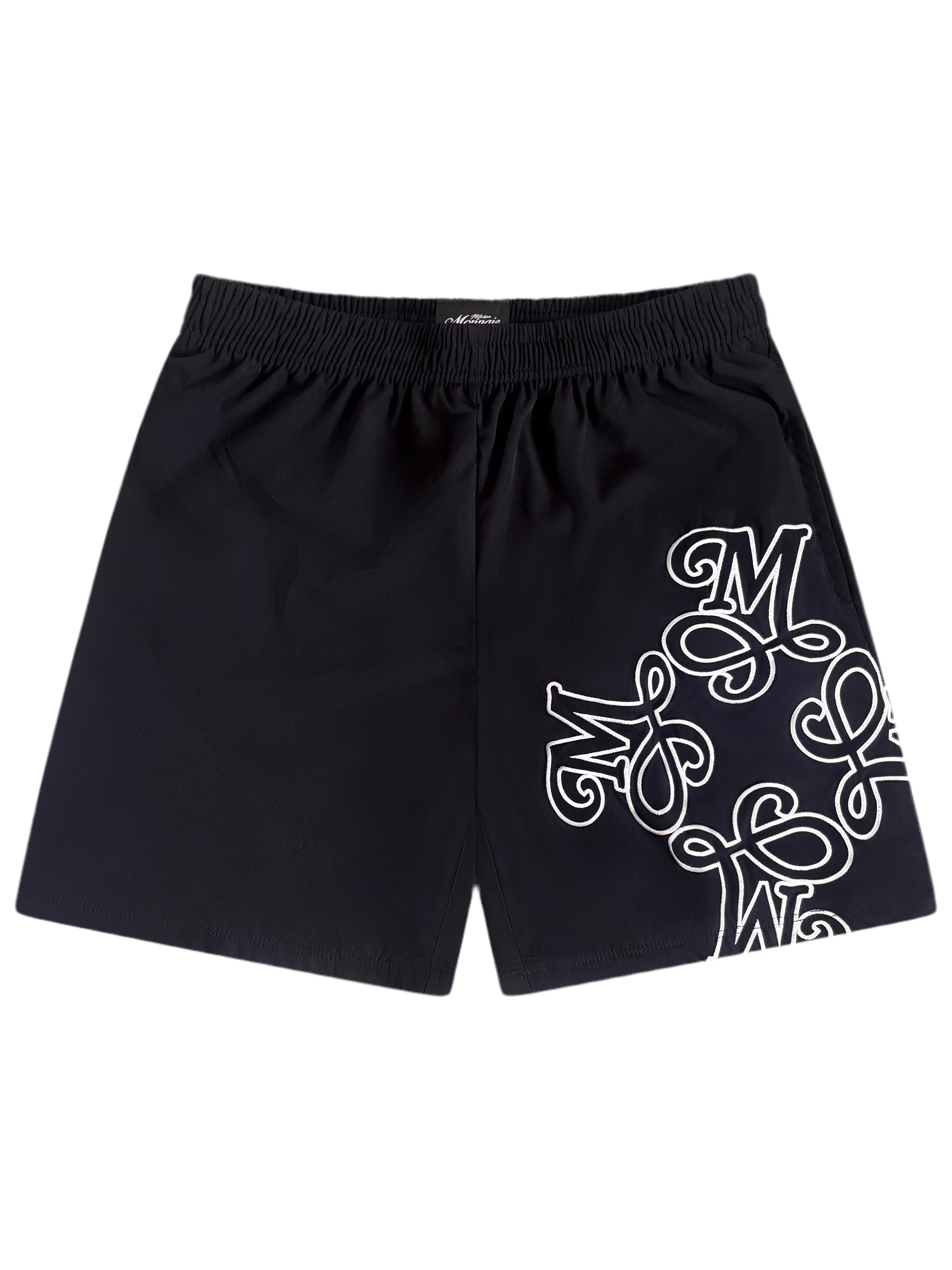 Signature Logo Shorts - Black