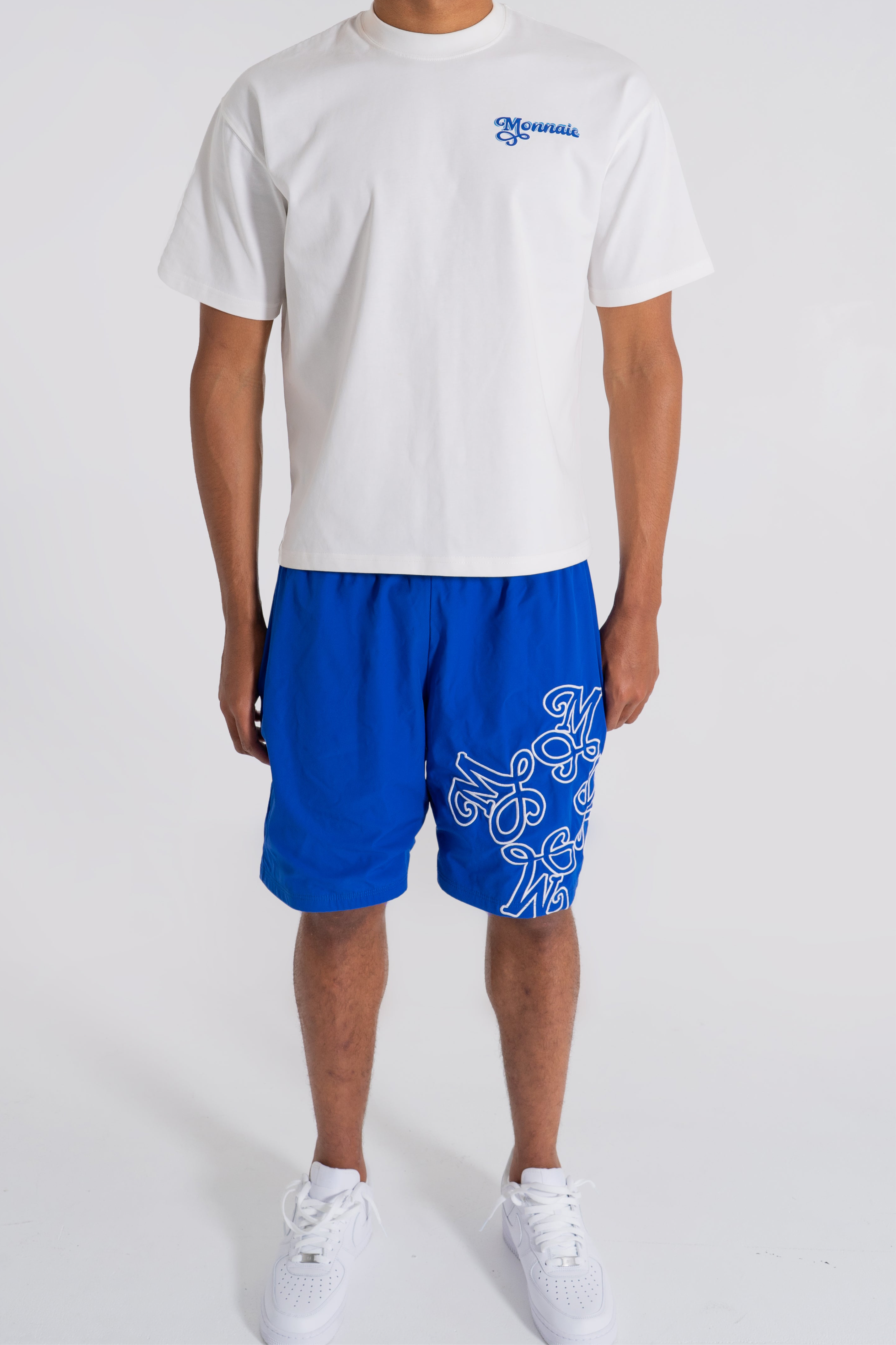 Signature Logo Shorts - Blue
