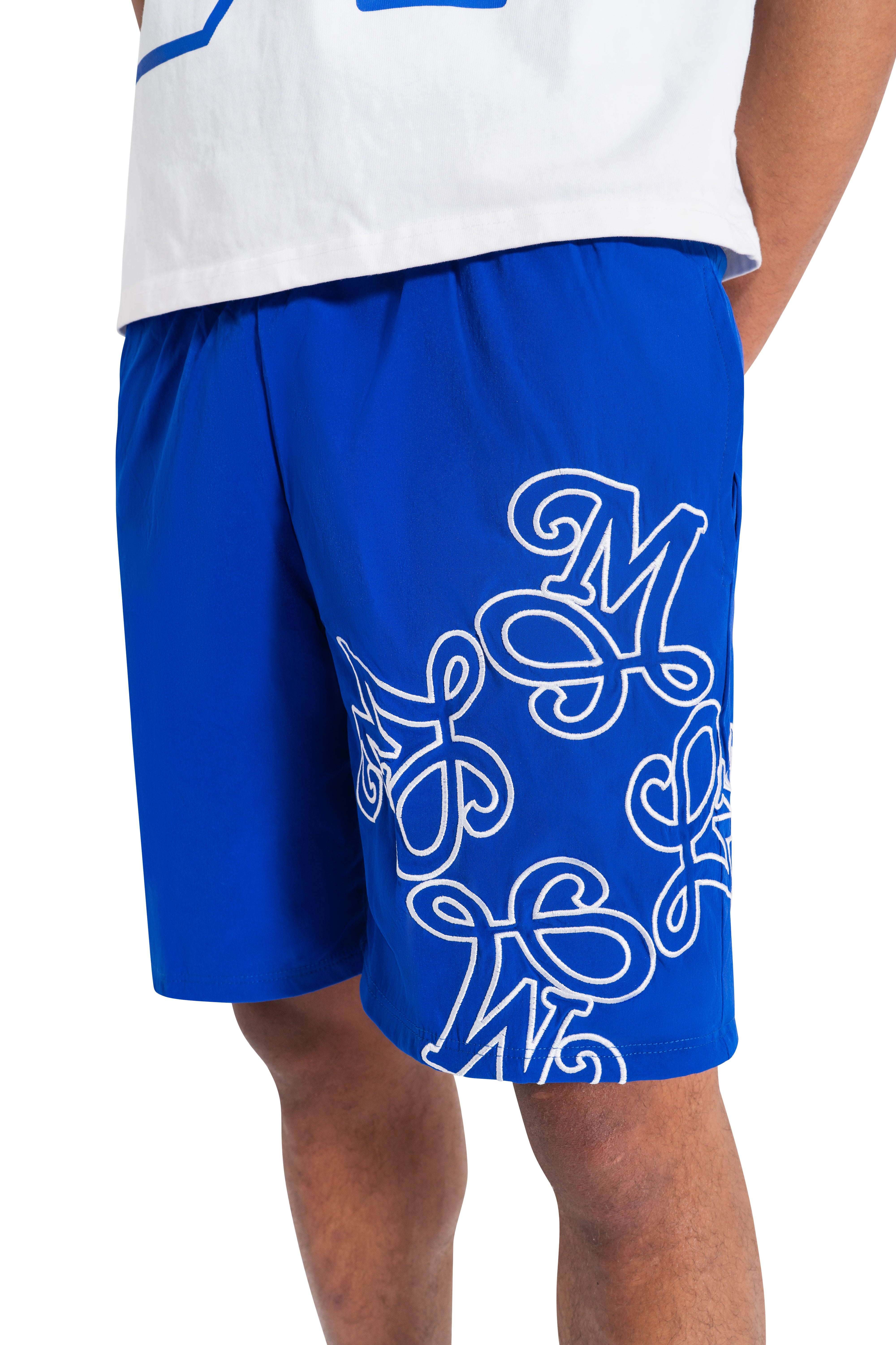 Signature Logo Shorts - Blue