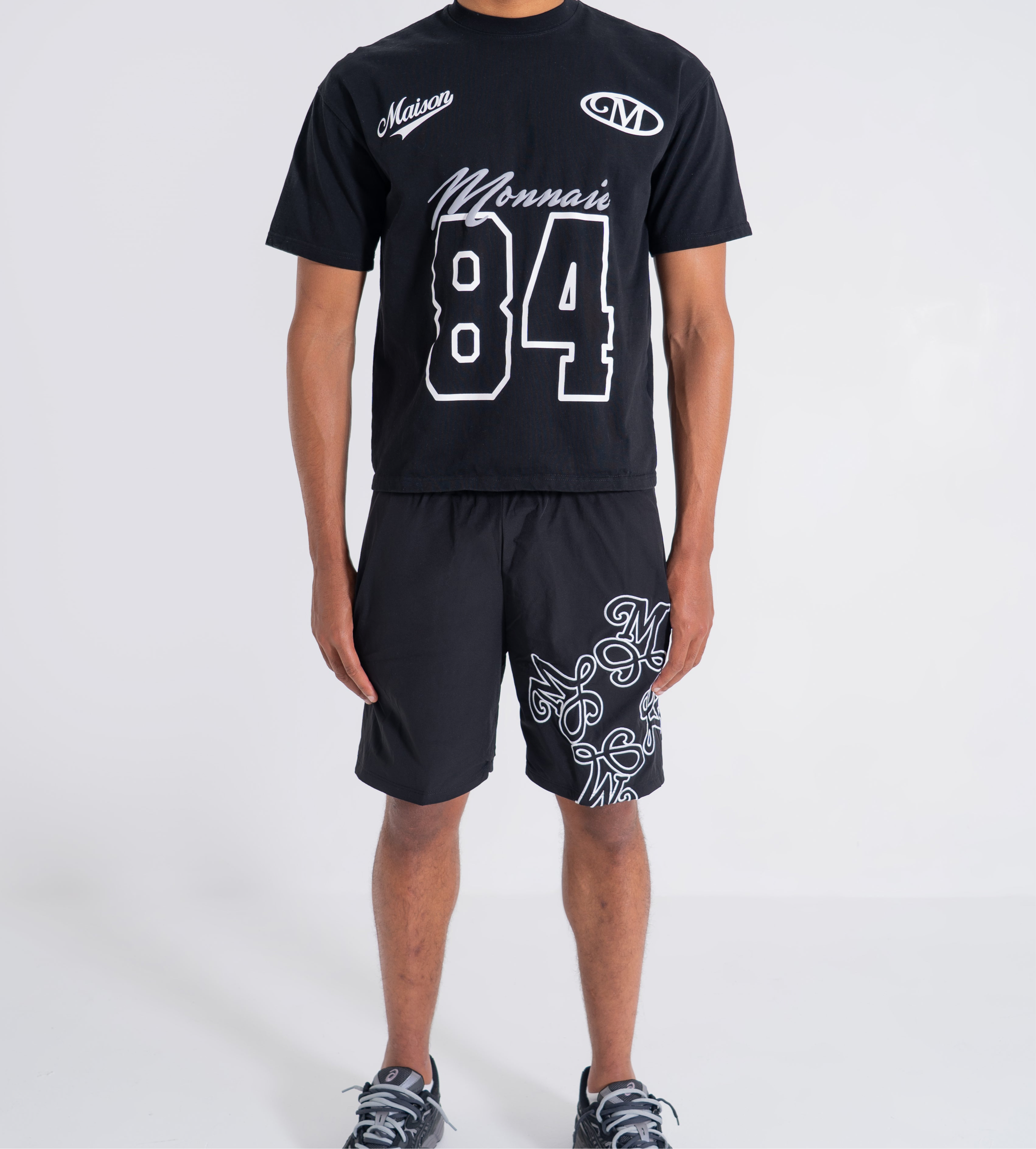 Signature Logo Shorts - Black