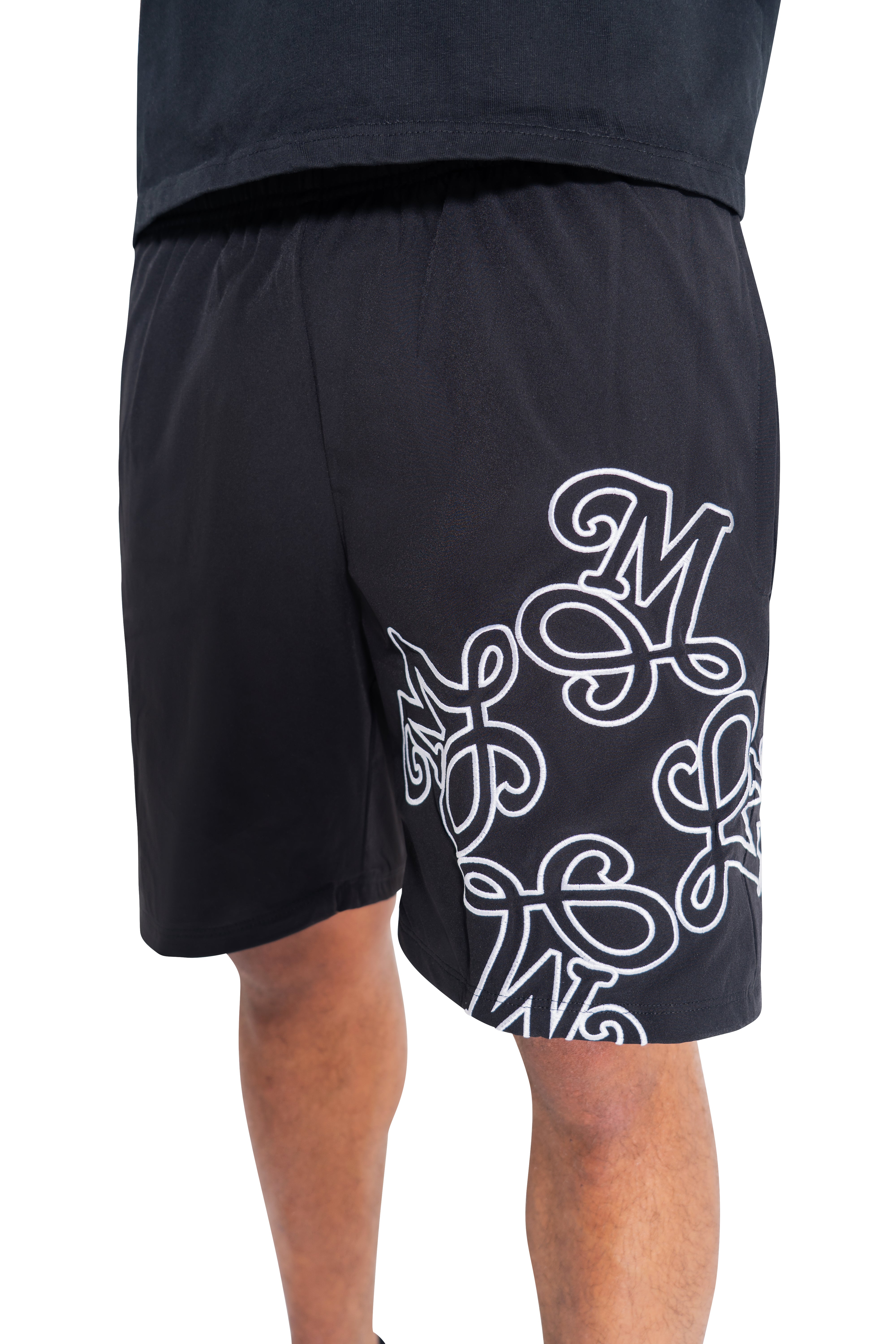 Signature Logo Shorts - Black