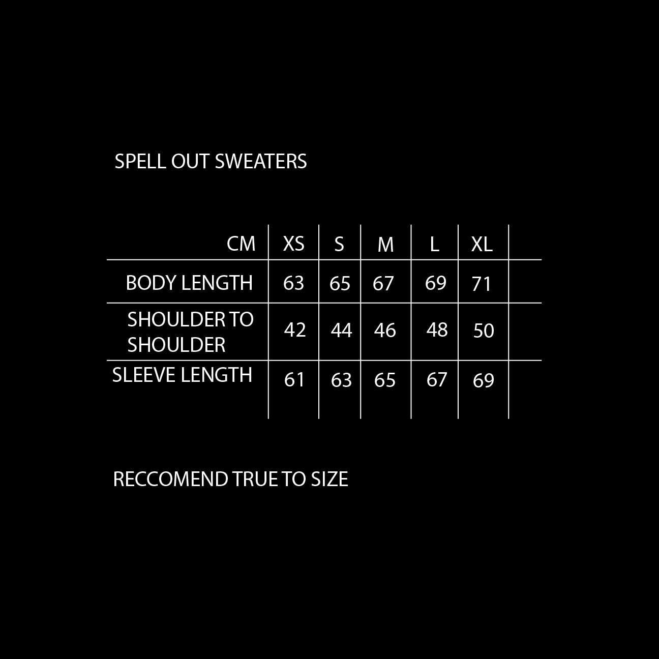 Spell Out Sweater - Navy Blue