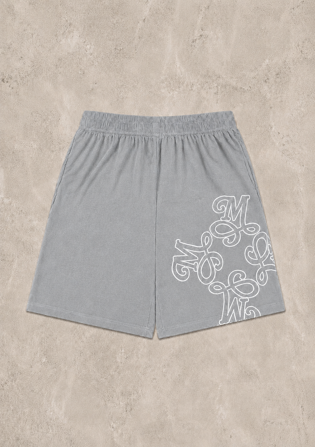 Signature Logo Shorts - Grey