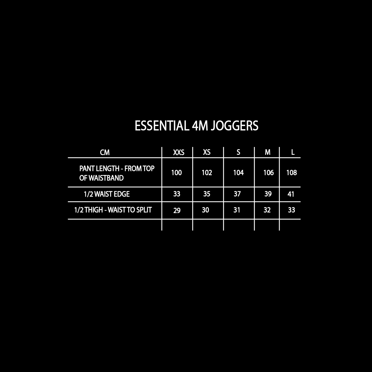 Essential 4M Knitted Joggers - Navy