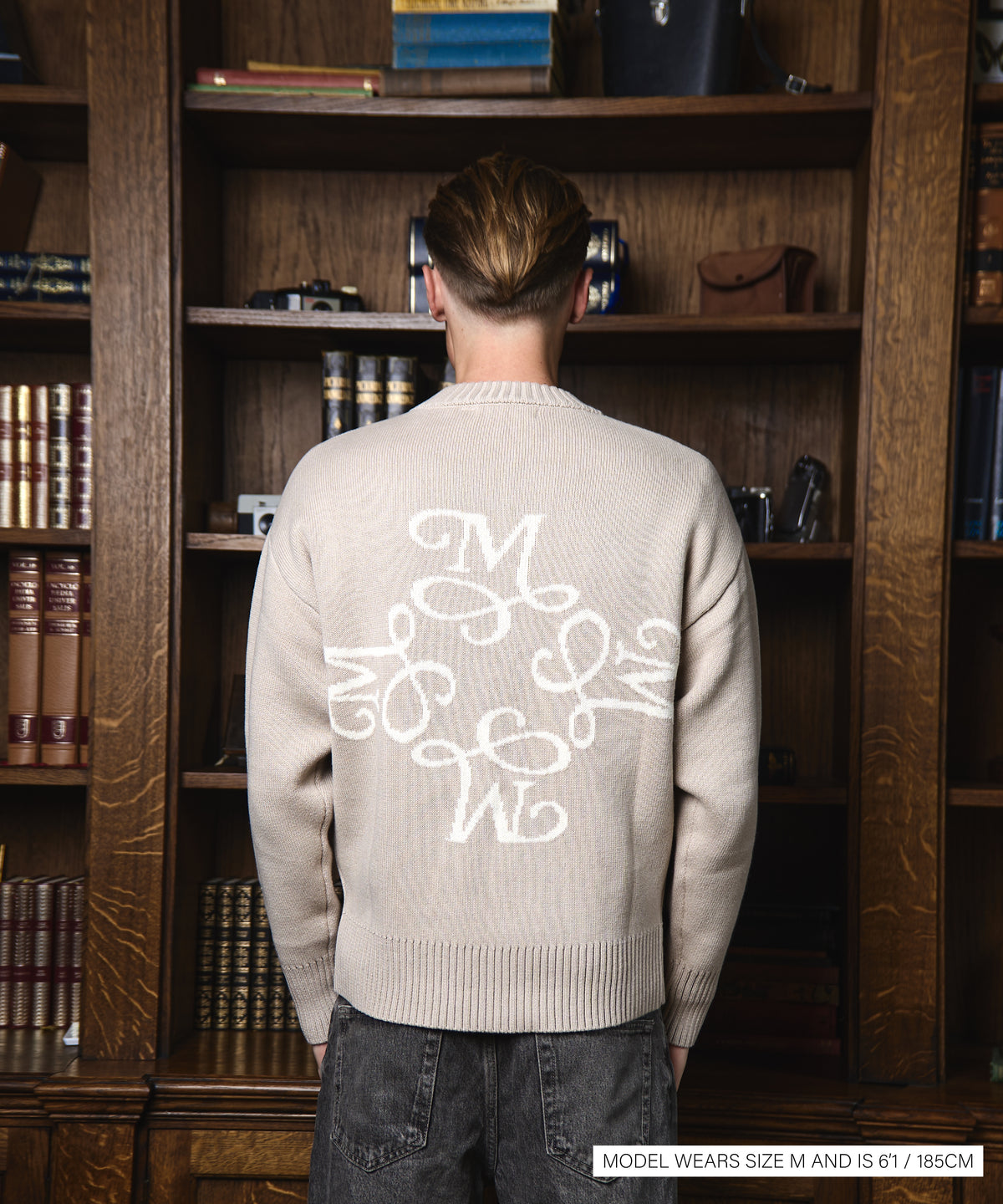 Signature M Sweater - Stone
