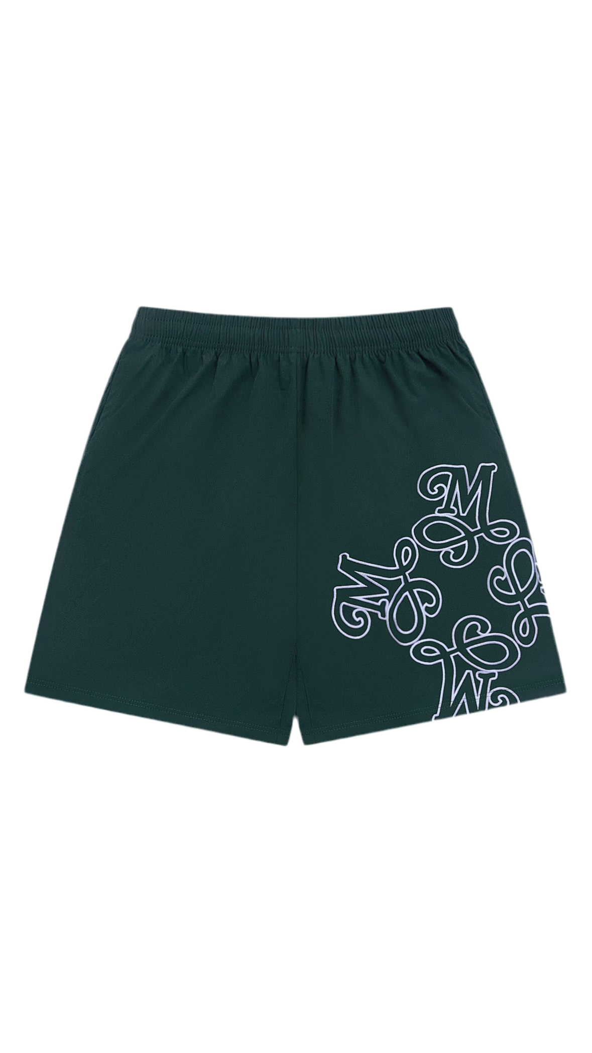 SIGNATURE LOGO SHORTS - FOREST GREEN