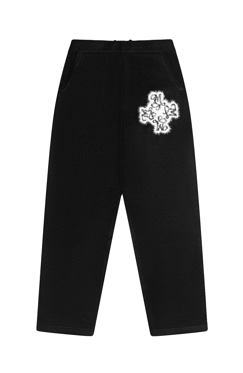 Essential 4M Knitted Joggers - Black