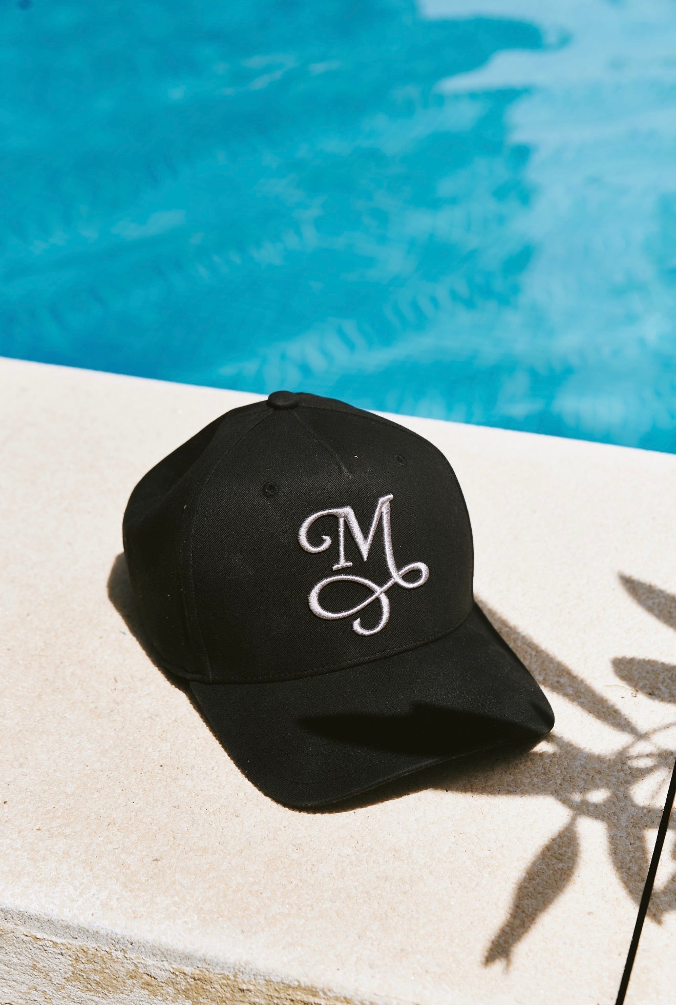 Signature Two-Tone Canvas Cap - Black & Grey
