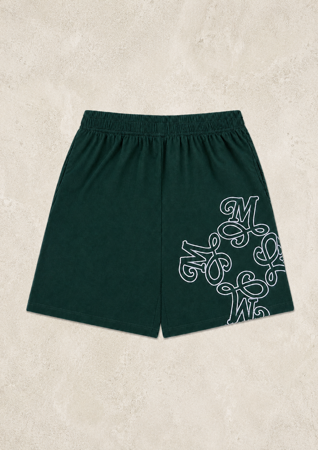 Signature Logo Shorts - Forest Green