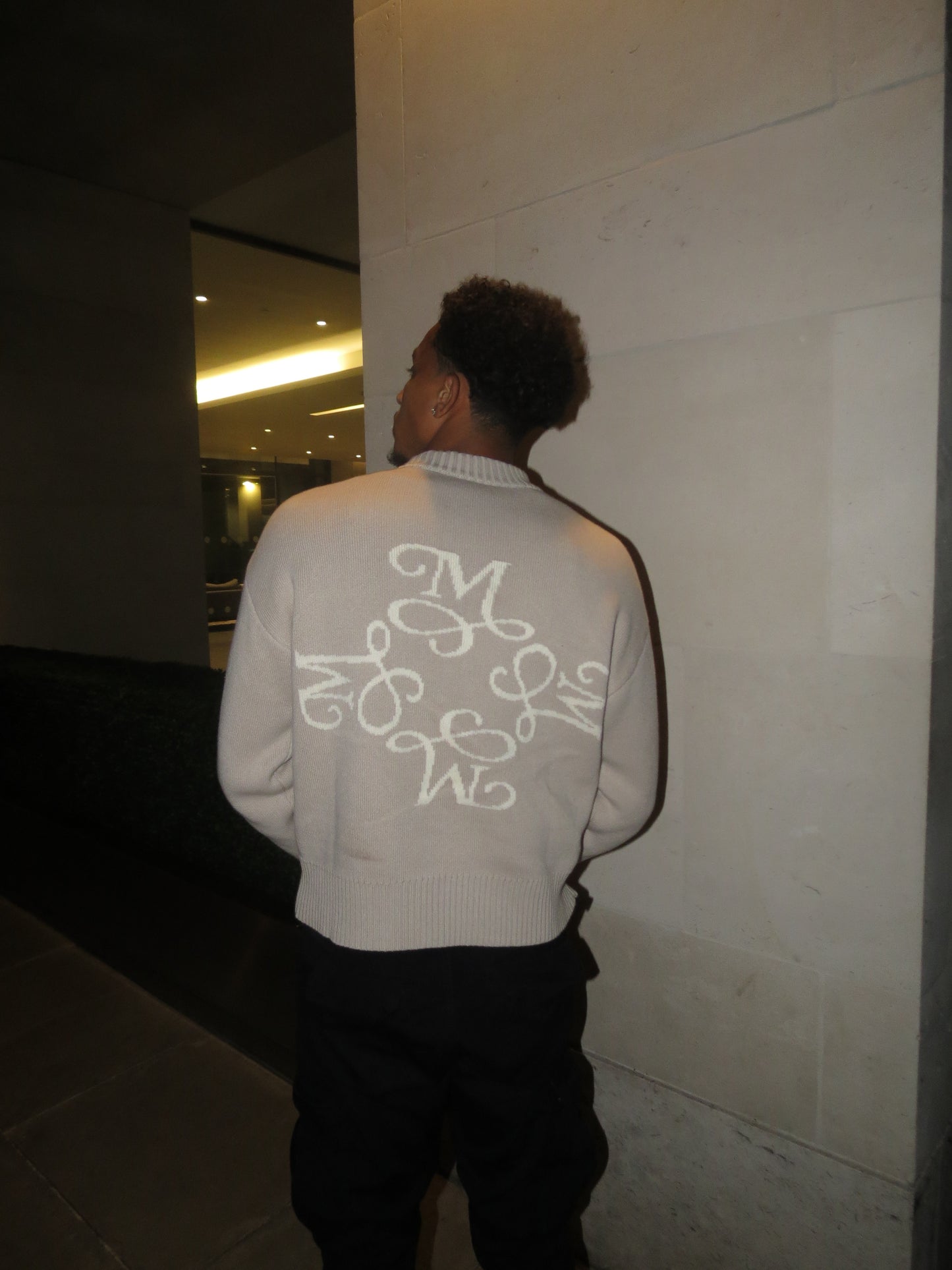 Signature M Sweater - Stone