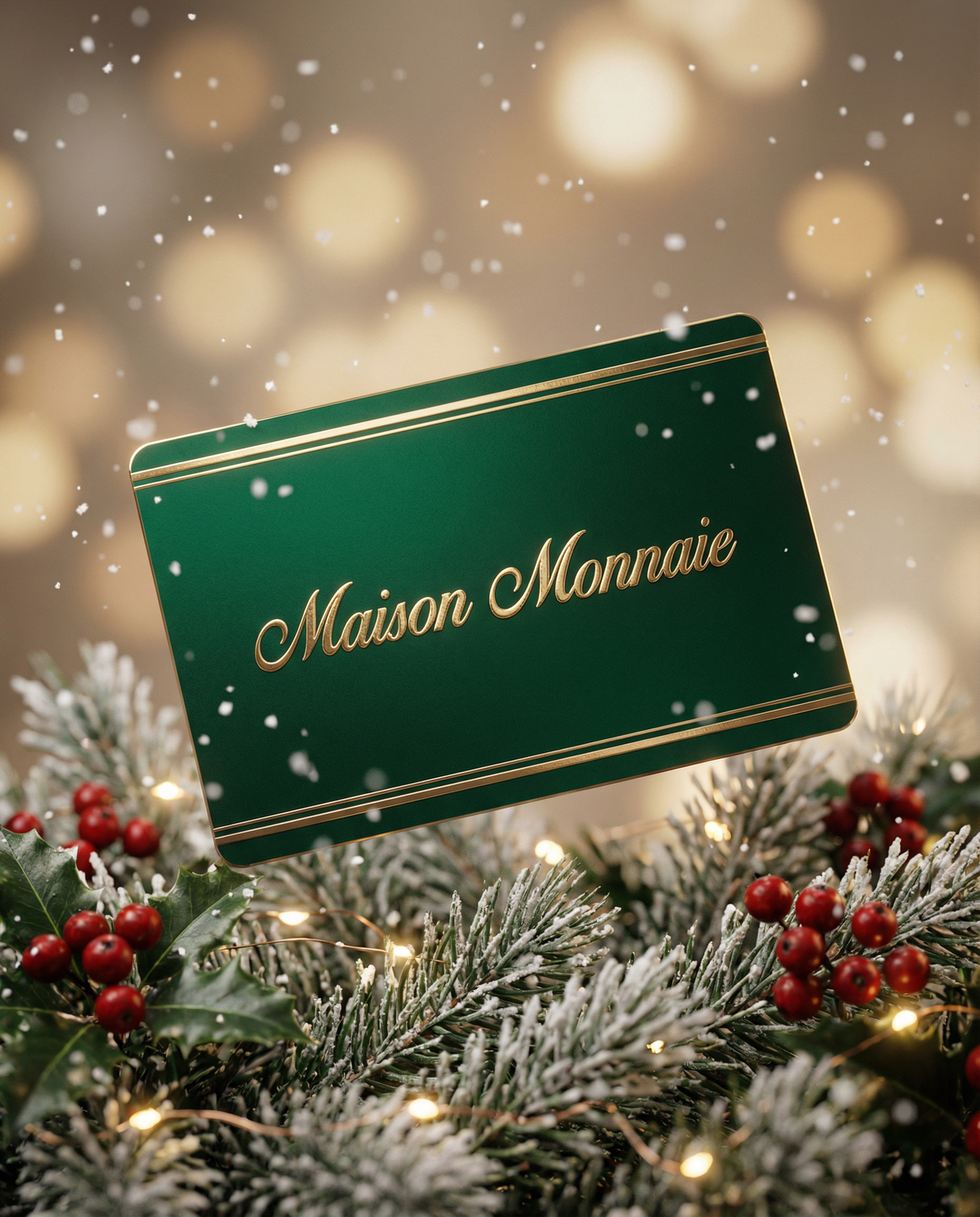 Maison Complementary Card Maison Monnaie Gift Card